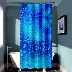 Bokeh Background Light Reflections Shower Curtain 36  X 72  (stall)  by Nexatart