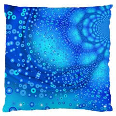 Bokeh Background Light Reflections Large Cushion Case (two Sides) by Nexatart