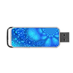 Bokeh Background Light Reflections Portable Usb Flash (two Sides) by Nexatart