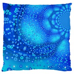 Bokeh Background Light Reflections Standard Flano Cushion Case (one Side) by Nexatart