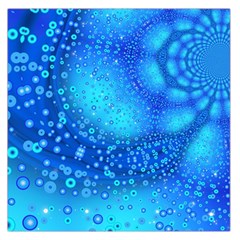 Bokeh Background Light Reflections Large Satin Scarf (square) by Nexatart