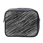 Background Structure Pattern Mini Toiletries Bag 2-Side Front