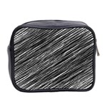 Background Structure Pattern Mini Toiletries Bag 2-Side Back