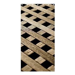 Texture Wood Flooring Brown Macro Shower Curtain 36  X 72  (stall)  by Nexatart