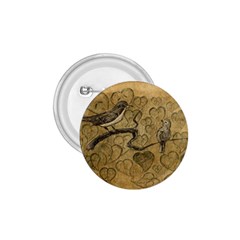 Birds Figure Old Brown 1 75  Buttons by Nexatart