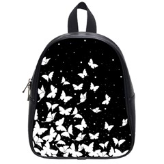 Butterfly Pattern School Bags (small)  by Valentinaart