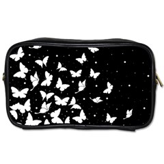 Butterfly Pattern Toiletries Bags 2-side by Valentinaart