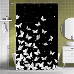 Butterfly pattern Shower Curtain 48  x 72  (Small)  Curtain(48  X 72 ) - 42.18 x64.8  Curtain(48  X 72 )