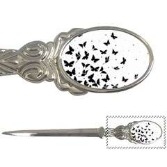 Butterfly Pattern Letter Openers by Valentinaart