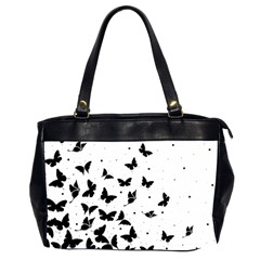 Butterfly Pattern Office Handbags (2 Sides)  by Valentinaart