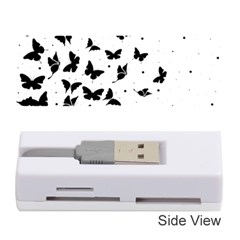 Butterfly Pattern Memory Card Reader (stick)  by Valentinaart