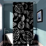 Tropical pattern Shower Curtain 36  x 72  (Stall)  Curtain(36 X72 ) - 33.26 x66.24  Curtain(36 X72 )