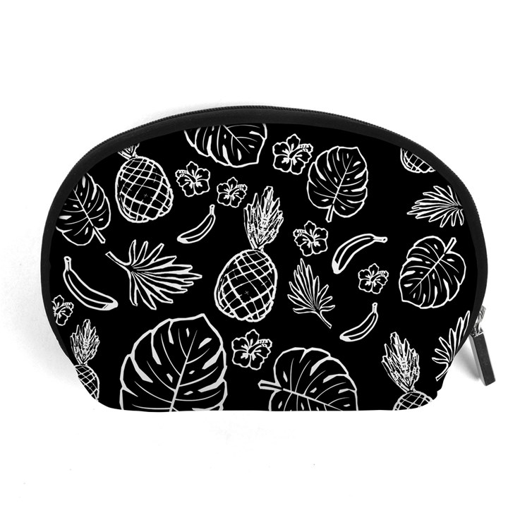 Tropical pattern Accessory Pouches (Large) 