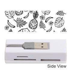 Tropical Pattern Memory Card Reader (stick)  by Valentinaart