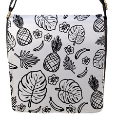 Tropical Pattern Flap Messenger Bag (s) by Valentinaart