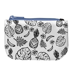 Tropical Pattern Large Coin Purse by Valentinaart