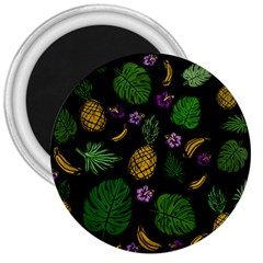 Tropical Pattern 3  Magnets by Valentinaart