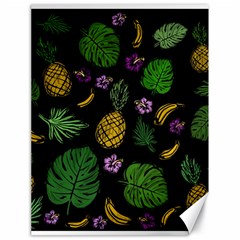 Tropical Pattern Canvas 18  X 24   by Valentinaart