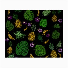 Tropical Pattern Small Glasses Cloth (2-side) by Valentinaart