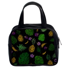 Tropical Pattern Classic Handbags (2 Sides) by Valentinaart