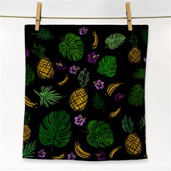 Tropical Pattern Face Towel by Valentinaart