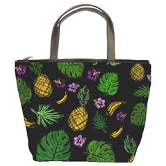 Tropical Pattern Bucket Bags by Valentinaart