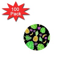 Tropical Pattern 1  Mini Buttons (100 Pack)  by Valentinaart