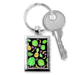 Tropical Pattern Key Chains (rectangle)  by Valentinaart