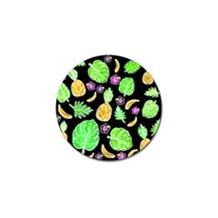 Tropical Pattern Golf Ball Marker (4 Pack) by Valentinaart