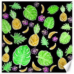 Tropical Pattern Canvas 20  X 20   by Valentinaart