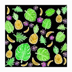 Tropical Pattern Medium Glasses Cloth (2-side) by Valentinaart