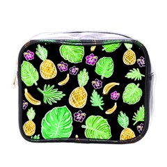 Tropical Pattern Mini Toiletries Bags by Valentinaart