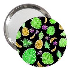 Tropical Pattern 3  Handbag Mirrors by Valentinaart