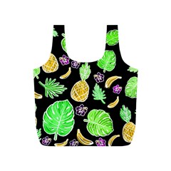 Tropical Pattern Full Print Recycle Bags (s)  by Valentinaart