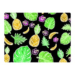 Tropical Pattern Double Sided Flano Blanket (mini)  by Valentinaart