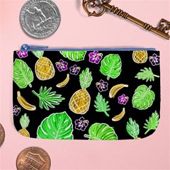 Tropical Pattern Large Coin Purse by Valentinaart