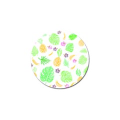 Tropical Pattern Golf Ball Marker by Valentinaart