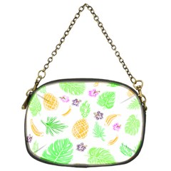 Tropical Pattern Chain Purses (one Side)  by Valentinaart