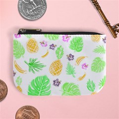 Tropical Pattern Mini Coin Purses by Valentinaart