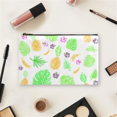 Tropical Pattern Cosmetic Bag (medium)  by Valentinaart