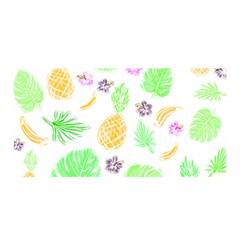 Tropical Pattern Satin Wrap by Valentinaart