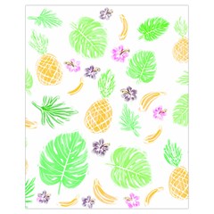 Tropical Pattern Drawstring Bag (small) by Valentinaart