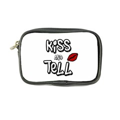 Kiss And Tell Coin Purse by Valentinaart