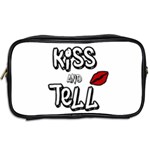 Kiss and tell Toiletries Bags 2-Side Back