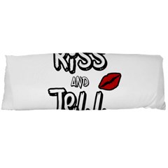 Kiss And Tell Body Pillow Case Dakimakura (two Sides) by Valentinaart