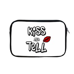 Kiss And Tell Apple Macbook Pro 13  Zipper Case by Valentinaart