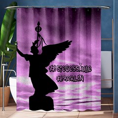 Berlin Shower Curtain 60  X 72  (medium)  by Valentinaart