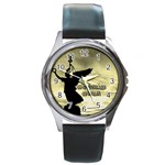 Berlin Round Metal Watch Front