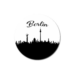 Berlin Magnet 3  (round) by Valentinaart