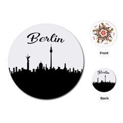 Berlin Playing Cards (round)  by Valentinaart